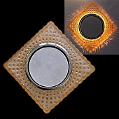 Точечный светильник  53401-9.0-001PL GX53+LED4W TEA 