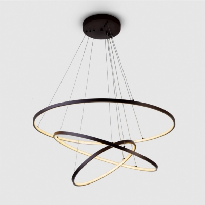 Подвесной светильник LED4U L5053-80-60-40 BR