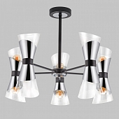 Потолочная люстра  MD.51913-10-S-BK+CH 