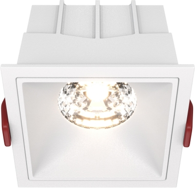 Точечный светильник Alfa LED DL043-01-15W3K-SQ-W