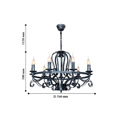 Подвесная люстра Palermo 2162-9P