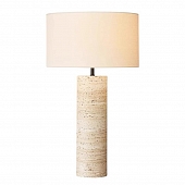 Интерьерная настольная лампа Stone Table Lamp 5003T travertine 