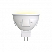 Лампочка светодиодная  LED-JCDR 6W/WW/GU5.3/FR PLP01WH картон 