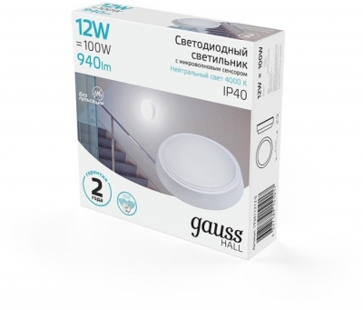 Настенно-потолочный светильник Hall 193411212-S