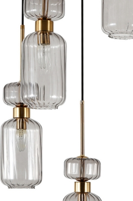 Подвесной светильник Gloss 1141/5S Smoke