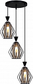 Подвесной светильник  00305-0.9-03 BK+WH 