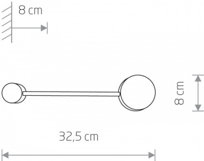 Бра Orbit 7803