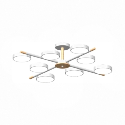 Потолочная люстра LED4U L3209-860 WH