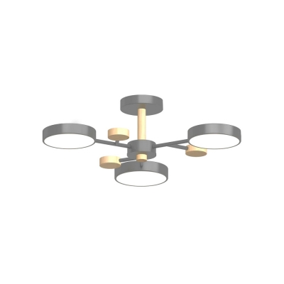 Потолочная люстра LED4U L3203-620 GR