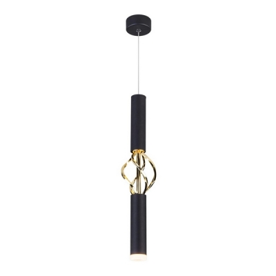 Подвесной светильник Lance 50191/1 LED черный/золото