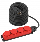 Розеточные блоки, удлинители  UK-4e-3x1,5-40m-IP44(KG) 