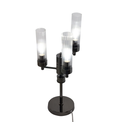 Интерьерная настольная лампа  INDIGO TL3 PEARL BLACK