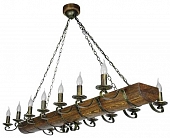 Подвесная люстра Ладья Ладья-14 патина 