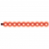 Светодиодная лента  ULS-N21-2835-120LED/m-8mm-IP67-220V-8W/m-50M-RED бобина 