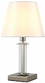 Интерьерная настольная лампа Nicolas NICOLAS LG1 NICKEL/WHITE 
