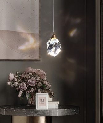 Подвесной светильник Crystal rock OM820083-1G (MD-020B-1 gold)