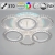 Потолочная люстра  36890-0.3-3+3 WH (RGB)
