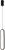 Подвесной светильник Nevis 86227-1W-41 BL