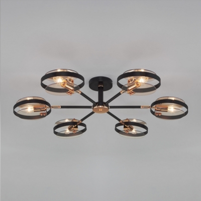 Потолочная люстра Gallo 70121/6 черный