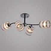 Потолочная люстра  45360-0.3-04 BK+CR 