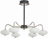 Потолочная люстра Neapol-73908 273908/6 BK/GD 