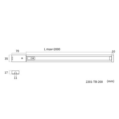 Шинопровод Practica 2201-TB-200