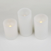 Декоративная свеча  ULD-F050 WARM WHITE CANDLE SET3 