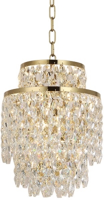 Подвесная люстра 8530 8530/30 С gold polished
