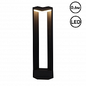 Наземный светильник  09980-0.7-001JH 0.6M LED12W BK RLOS 