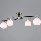 Потолочная люстра  IL0638-4CSQ-24 AB BK LIBRA 