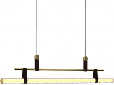 Подвесной светильник 8501P 8501P/L brass/clear