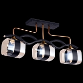 Потолочная люстра  72106-0.3-03 BK+GAB 