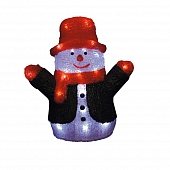 Световая фигура  ULD-M2730-024/STA WHITE IP20 SNOWMAN 