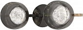 Бра MT9128 MT9128-2W pearl black/smoke 