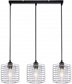 Подвесной светильник Grid 10190/3S Chrome 