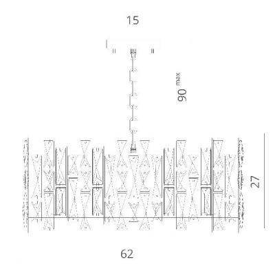 Подвесная люстра Medea 1684/01 LM-10