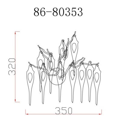 Бра Caramella 86-80353