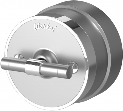 Переключатель Накладные механизмы Vintage серебро матовый/хром W5812054