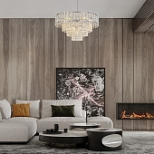 Подвесная люстра Sorrento-6109 376109/7/300/490 CR 