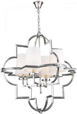 Подвесная люстра Mandeville KM0728P-4L nickel