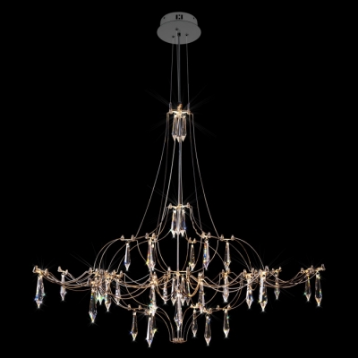 Подвесная люстра Mira 10588/800 Silver Asfour