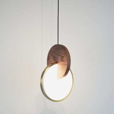 Подвесной светильник  Glatt-Wood01