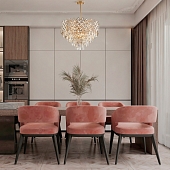 Потолочная люстра Sorrento-8019 378019/9/300/570 GD 