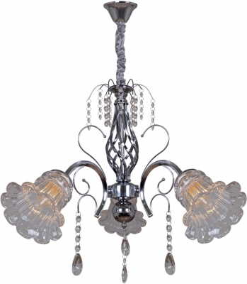 Подвесная люстра  02349-0.4-03 CR+CL