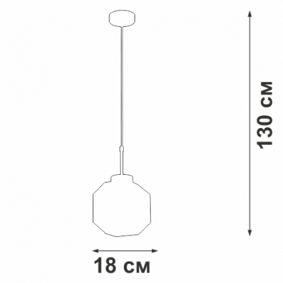 Подвесной светильник  V2978-1/1S