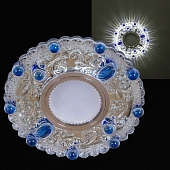 Точечный светильник  14339-9.0-001LD MR16+LED3W WT+BL 