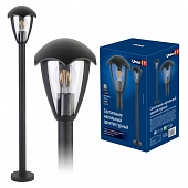 Наземный фонарь  UUL-T80A 60W/E27 IP54 BLACK 