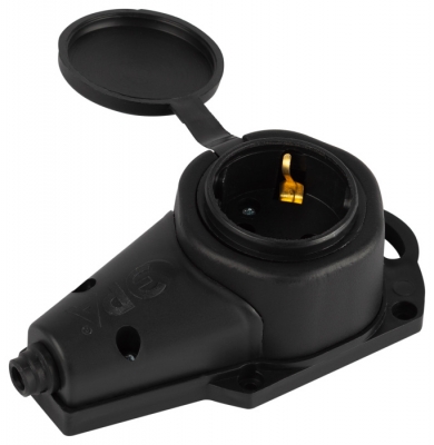 Розеточные блоки, удлинители  KX-1e-B-IP44