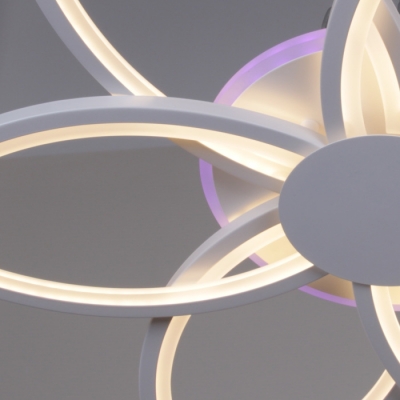 Потолочная люстра  09877-0.3-06B WH (RGB)