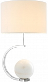 Интерьерная настольная лампа Table Lamp KM0762T-1 nickel 